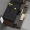 Floating Bathroom Vanity, Modern, Walnut, 48